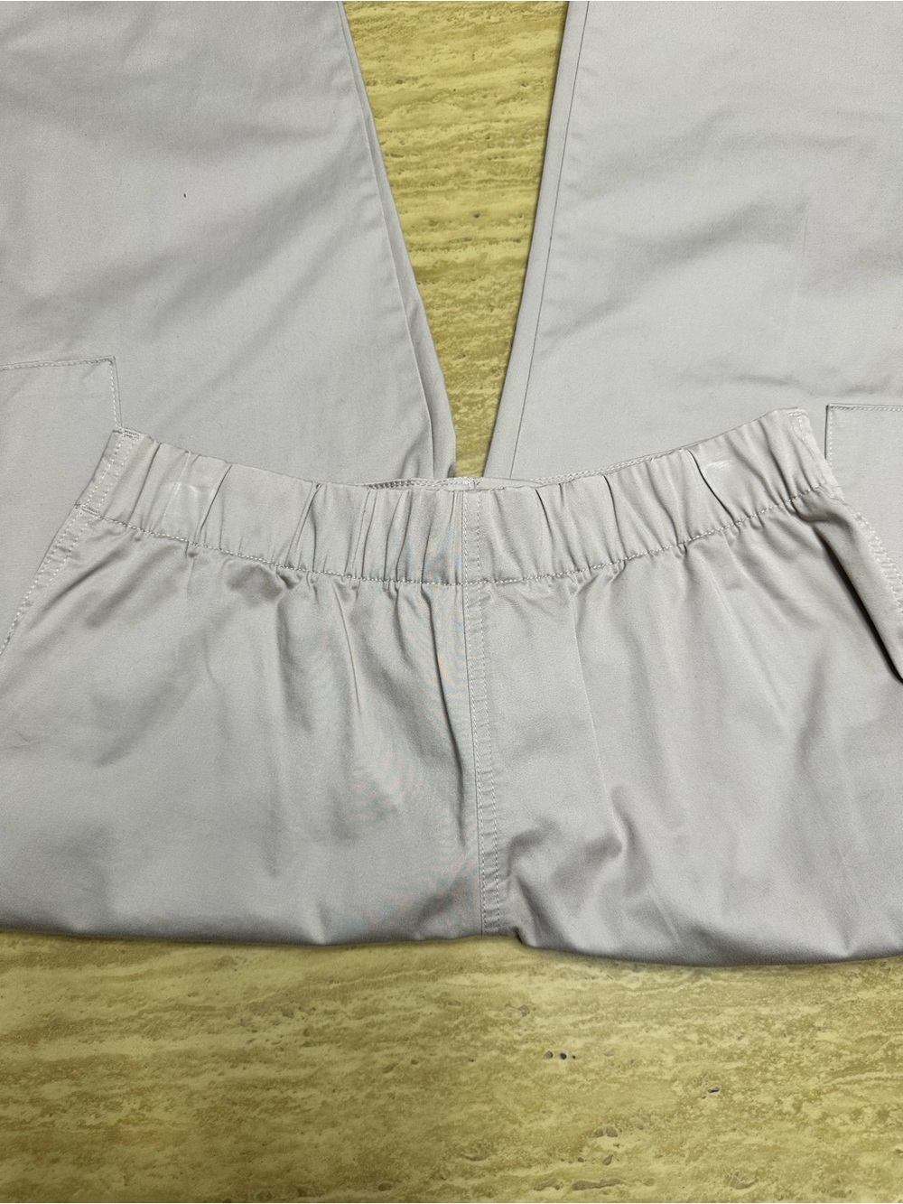Calvin Klein Beige Wide Leg Cargo Pants - Picture 11 of 11